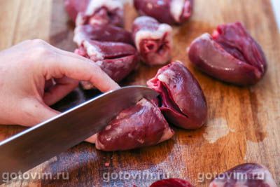 Шашлык из сердечек индейки Шашлык из сердечек индейки