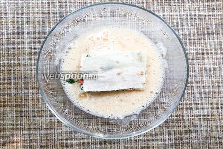 Восточные гренки с крабовыми палочками Восточные гренки с крабовыми палочками