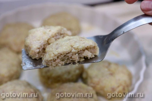 Мясные котлеты с картофелем в микроволновке