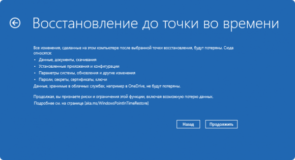 Восстановление до точки во времени в Windows 11 — назначение и использование Восстановление до точки во времени в Windows 11 — назначение и использование