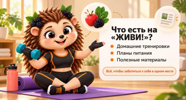 Знакомьтесь, Еживика: ваша верная напарница на платформе Живи! Знакомьтесь, Еживика: ваша верная напарница на платформе Живи!